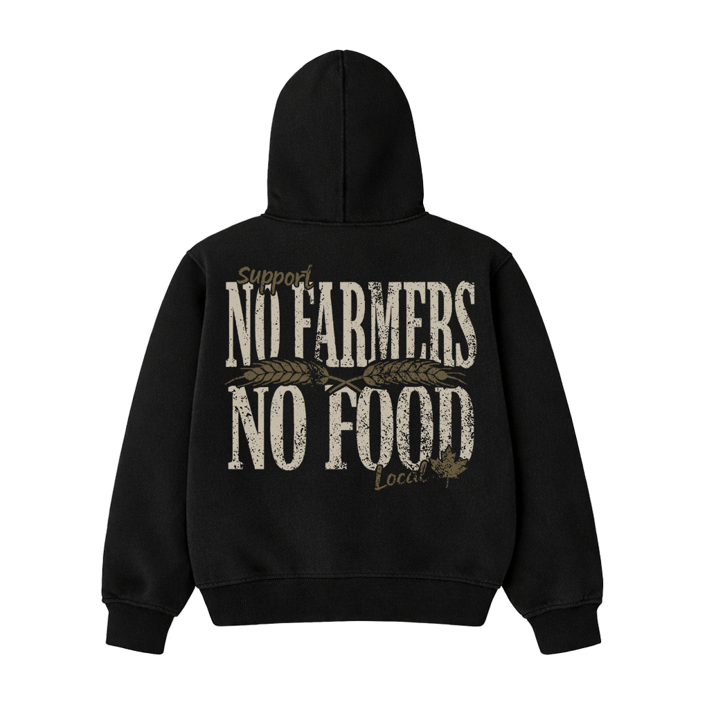 No Farmers No Food Hoodie